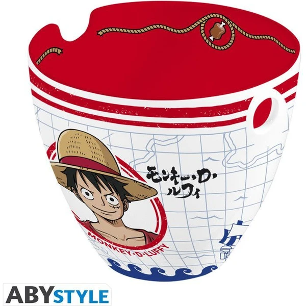 Miska na ramen s hůlkami One Piece - Monkey D. Luffy 370 ml - Misky - Obrázek Q3YM000K01