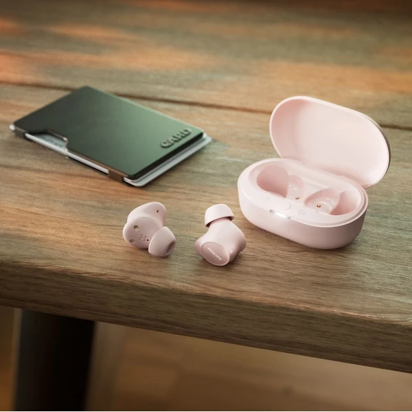 Philips TAT1209 TWS sluchátka do uší růžová - Sluchátka - Obrázek Q45D000O01