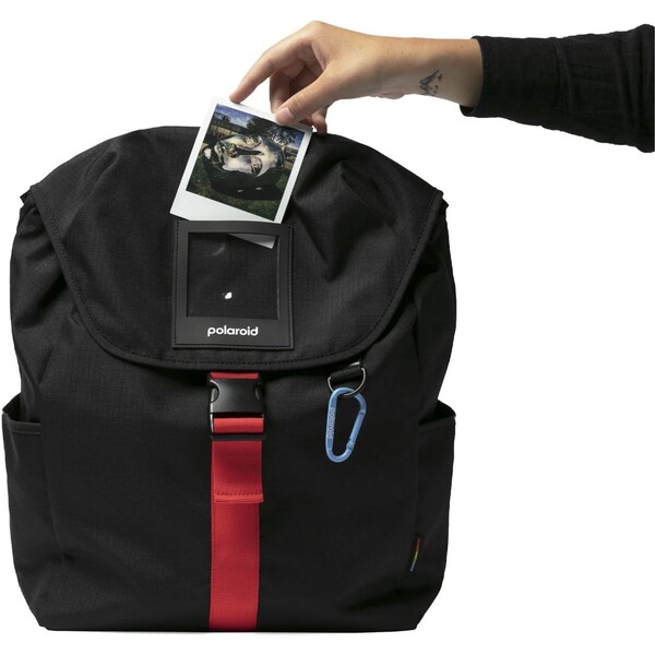 Polaroid Ripstop Backpack Black Multi černý Černá