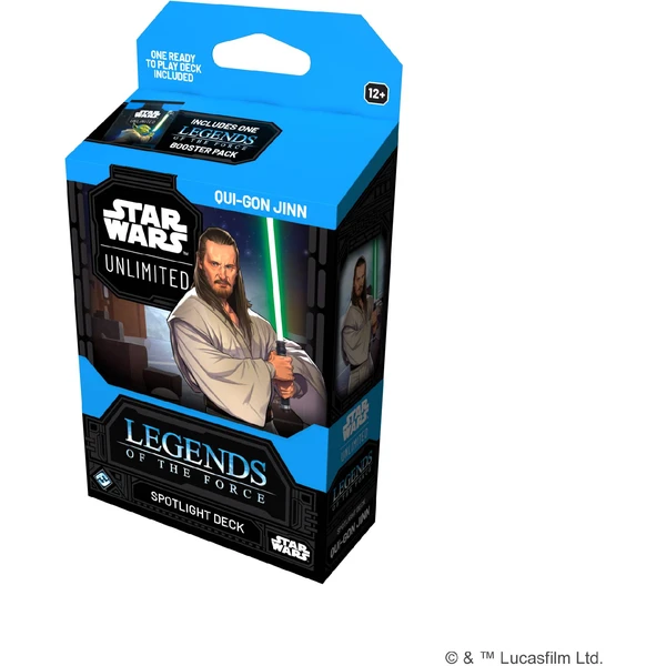 Star Wars: Unlimited 05 - Legends of the Force  - Spotlight Deck - Star Wars TCG - Obrázek Q4EE000K01