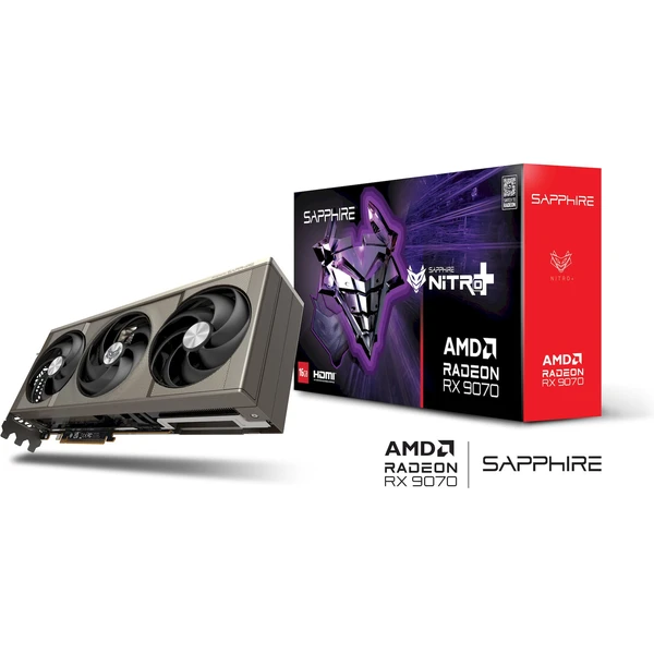 Sapphire NITRO+ AMD Radeon RX 9070 GAMING OC 16GB - Grafické karty - Obrázek Q4LE000L01