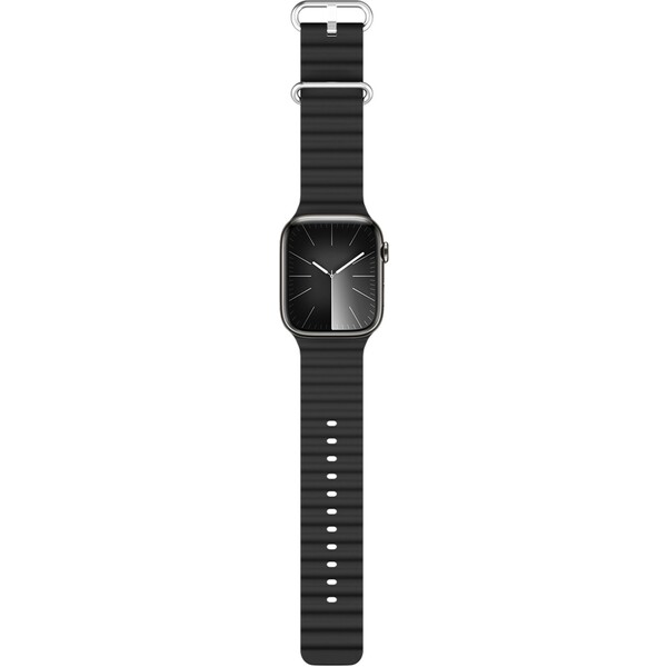 Řemínek pro Apple Watch 42/44/45/49 mm Epico Watch Strap Ocean - černý