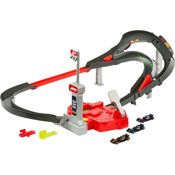 HW RACING FORMULE 1 STARTOVACÍ DRÁHA Vícebarevná