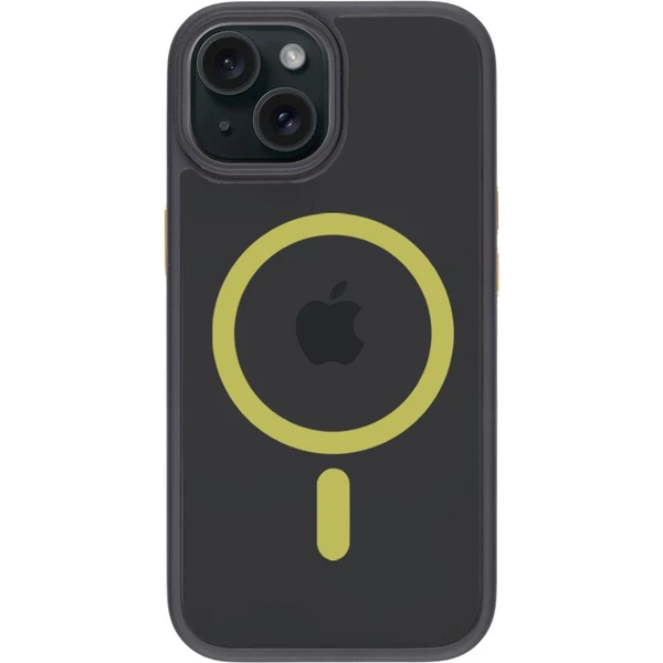 Tactical MagForce Hyperstealth 2.0 kryt iPhone 15 Black/Yellow - Pouzdra - Obrázek Q555000P01