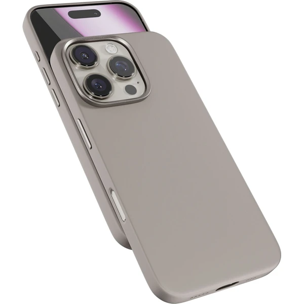Epico Mag+ Silicone kryt pro iPhone 16 Pro Max béžový titan - Pouzdra - Obrázek Q56C000L01