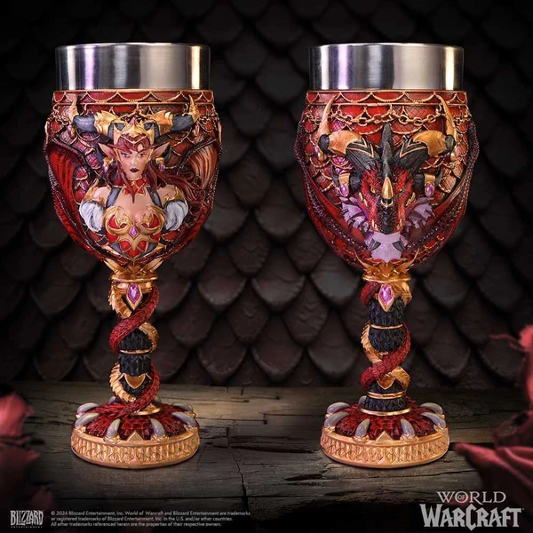 Pohár Nemesis Now World of Warcraft - Alexstrasza 19,5 cm - Hrnky - Obrázek Q5BF000P01