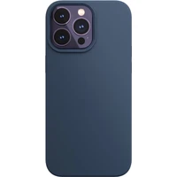 Next One MagSafe silikonový kryt iPhone 14 Pro Max modrý - Pouzdra