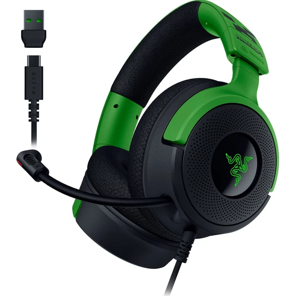 Razer Kraken V4 X Minecraft Ed. herní sluchátka černá - Sluchátka - Obrázek Q5QD000J01