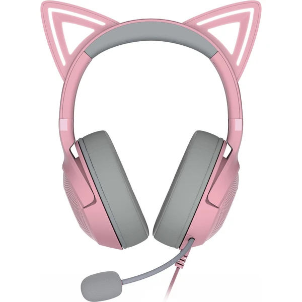 Razer Kraken Kitty V2 růžová - Sluchátka - Obrázek Q5TS100501