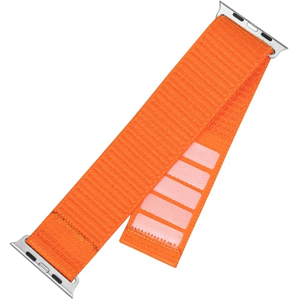 FIXED Nylon Sporty Strap řemínek Apple Watch Ultra 49mm, oranžový - Řemínky - Obrázek Q5W4000P01