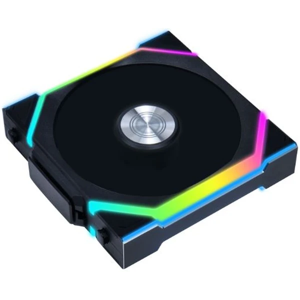 Lian Li UNI FAN SL Wireless 120 Reverse Blade ventilátor 3x120 mm + ovladač černý - Ventilátory pro PC - Obrázek Q5XB000K01