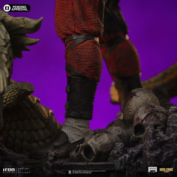 Soška Iron Studios Art Scale 1/10 Mortal Kombat - Liu Kang - Sochy a sošky - Obrázek Q5YA000L01
