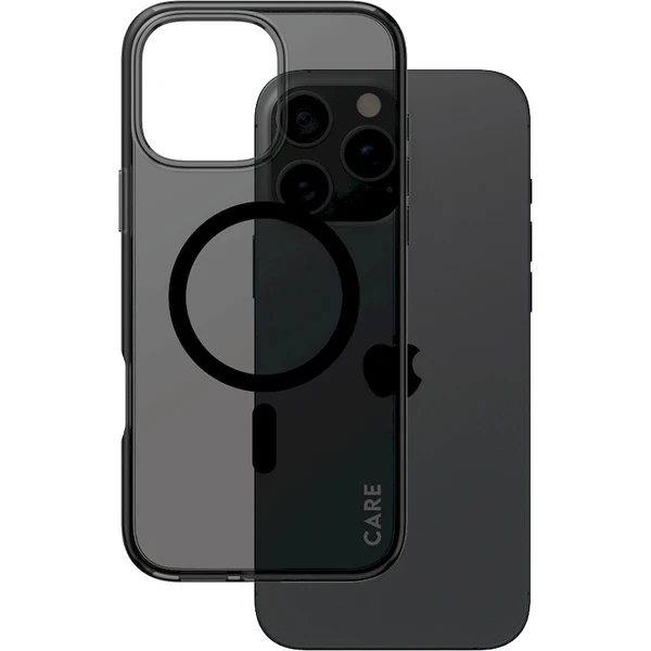 PanzerGlass® CARE kryt Apple iPhone 16 Pro Max MagSafe Smokey kouřový/černý - Pouzdra - Obrázek Q608000P01
