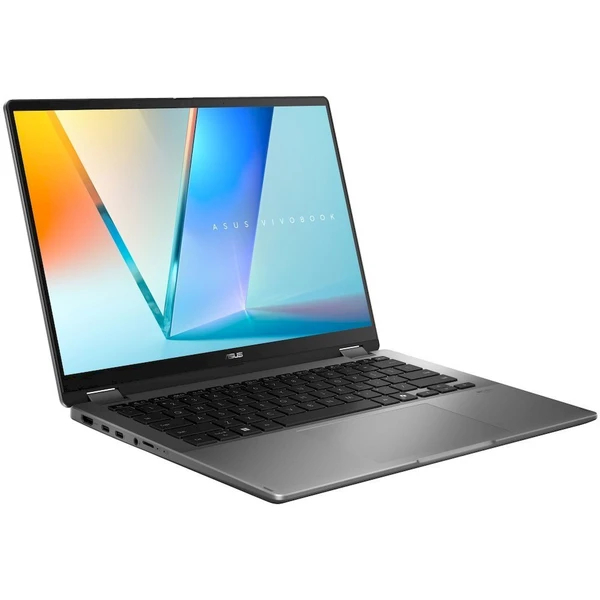 ASUS Vivobook 14 Flip (TP3407SA-OLED021W) šedý - Notebooky - Obrázek Q68C000J01