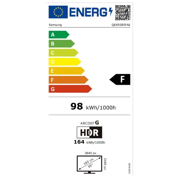 Samsung OLED smart TV QE65S85F 65" - Televize - Obrázek Q6BF000J01