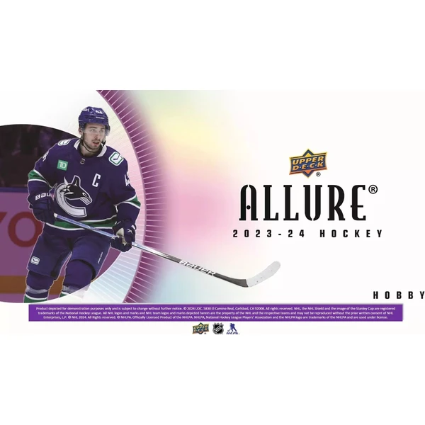 Hokejové karty 2023-24 Upper Deck Allure Hockey Hobby Box - Hokejové karty - Obrázek Q6C6000P01