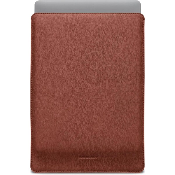 Woolnut kožené Sleeve pouzdro pro 16" MacBook Pro hnědé
