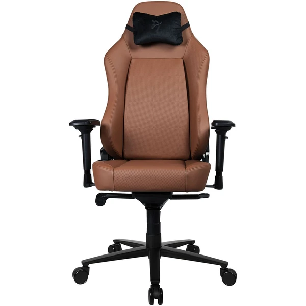 AROZZI PRIMO PREMIUM LEATHER herní židle hnědá - Židle - Obrázek Q7C6000K01