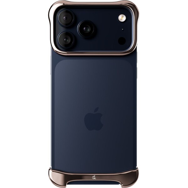 Arc Pulse hliníkový ochranný rám iPhone 17 Pro Max růžový bronz