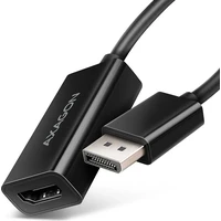 AXAGON DisplayPort/HDMI redukce 4K 0,15m černá - Kabely a redukce