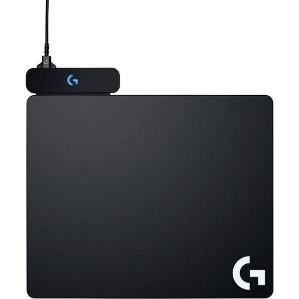 Logitech Powerplay, bezdrátové nabíjení, látková/pevná 943-000110 Černá