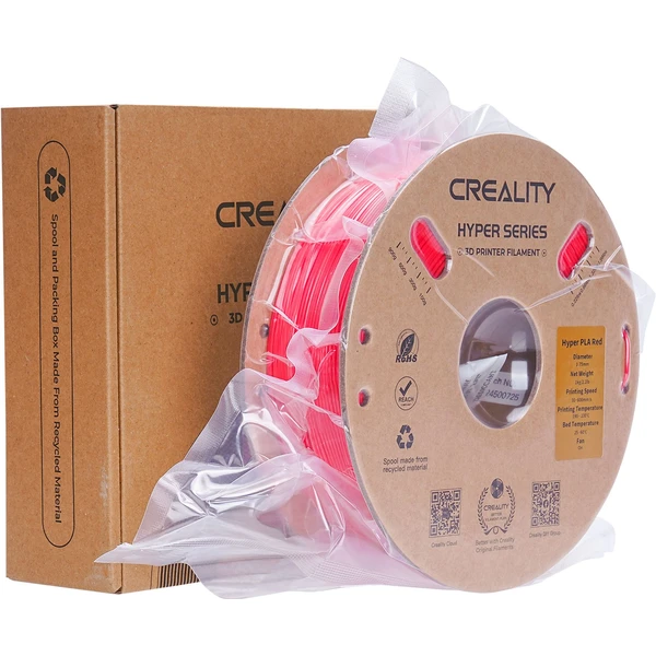 Creality Hyper PLA filament 1,75 mm 1 kg červená - Filamenty pro 3D tiskárny - Obrázek Q7WA000L01