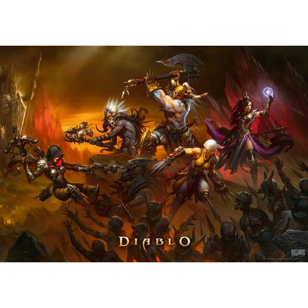Puzzle Diablo Heroes Battle 1000 - Puzzle - Obrázek Q815700301