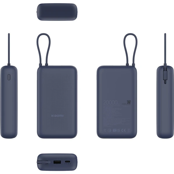 Xiaomi 33W 20000mA powerbanka modrá - Powerbanky - Obrázek Q82D000L01