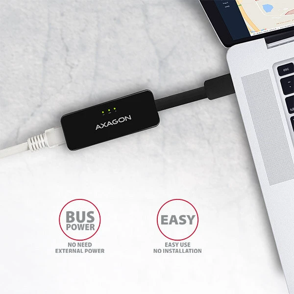 AXAGON ADEXR USB 2.0 externí Fast Ethernet adaptér auto install - Síťové adaptéry - Obrázek Q83V000501