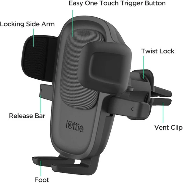 iOttie Easy One Touch 5 držák do mřízky ventilace - Držáky - Obrázek Q89V400301