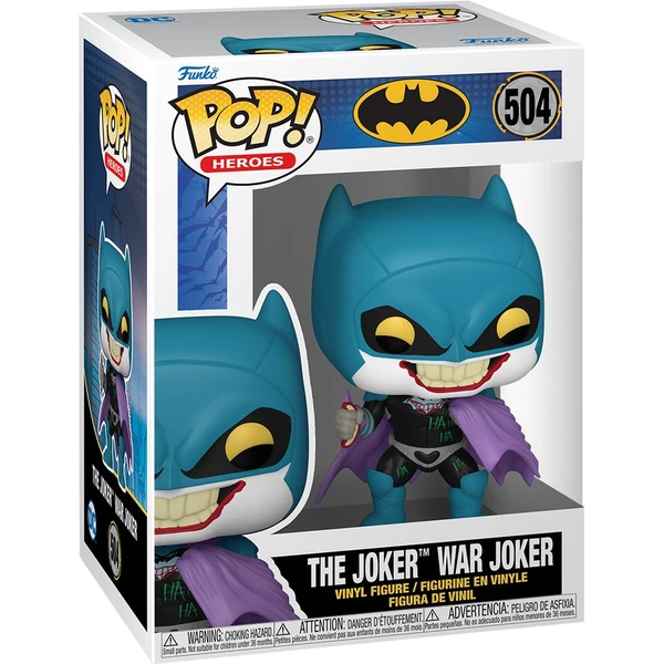 Funko POP! #504 Heroes: Batman War Joker - Joker - Funko POP! - Obrázek Q8M9000O01