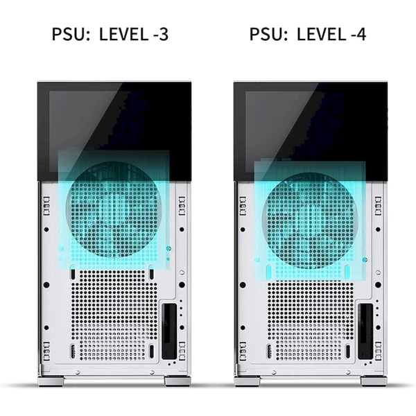 Jonsbo D41 MESH Screen bílá - Počítačové skříně - Obrázek Q8UD000K01