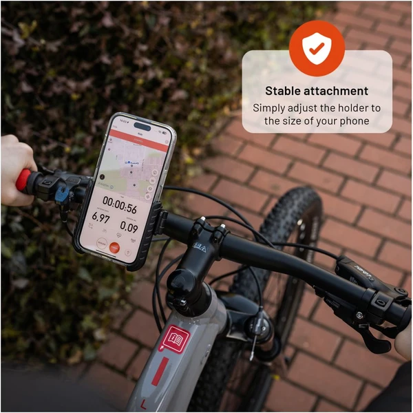 FIXED Bikee Plus univerzální držák na kolo černý - Držáky - Obrázek Q8Y3000P01