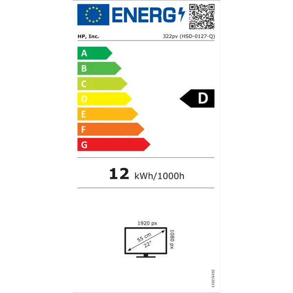 HP 322pv monitor 21,45" - Monitory - Obrázek Q8YG000N01