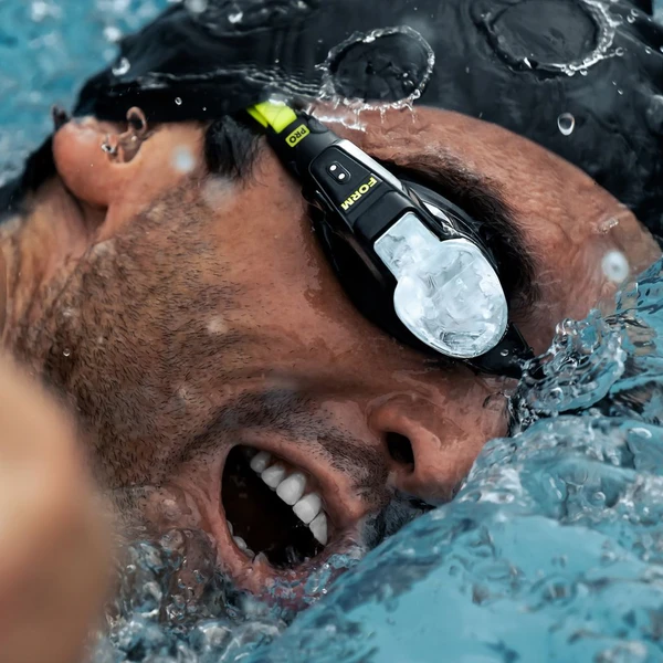 FORM Smart Swim 2 PRO chytré plavecké brýle černé/žluté - Brýle - Obrázek Q98M000K01