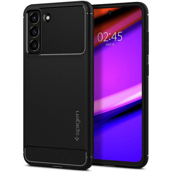 Spigen Rugged Armor kryt Samsung Galaxy S21 FE 5G černý