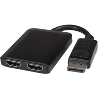 PremiumCord DisplayPort/2x HDMI redukce 0,2m černá - Kabely a redukce