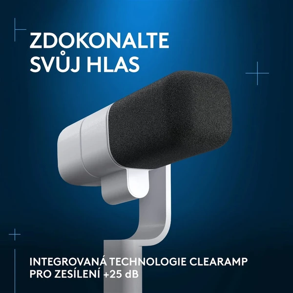 Logitech G Yeti Studio mikrofon bílý - Mikrofony - Obrázek Q9I4000O01