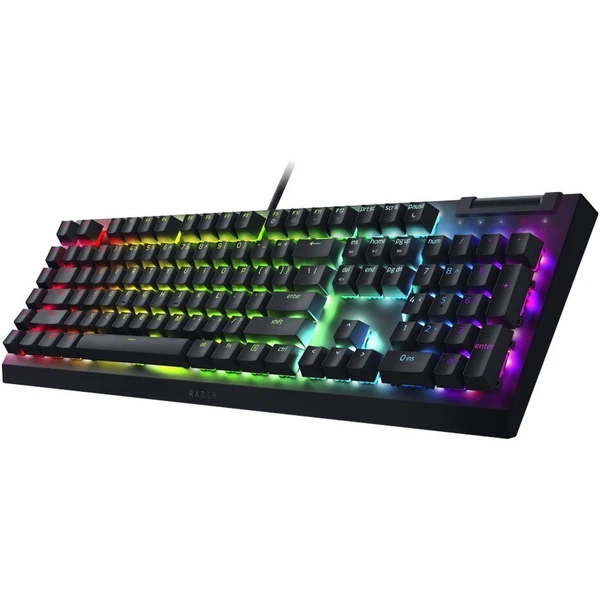 Razer BlackWidow V4 X Green Switch herní klávesnice (US) černá - Klávesnice - Obrázek Q9I8G00101