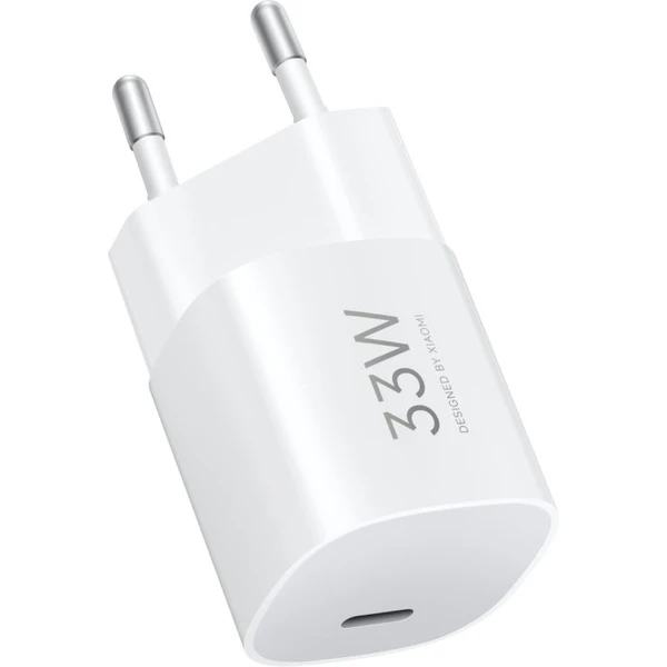 Xiaomi 33W Nano Power Adapter, USB-C bílý - Nabíječky - Obrázek Q9SJ000K01