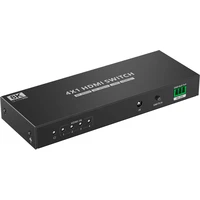 PremiumCord HDMI switch 4:1 s podporou rozlišení 8K@60Hz,4K@120Hz, 1080P, HDR, s ovládáním tlačítkem - Ostatní