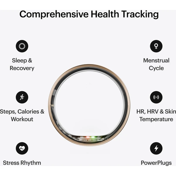 Ultrahuman Ring AIR chytrý prsten vel. 5 Rose Gold - Chytré prsteny - Obrázek Q9XM000K01