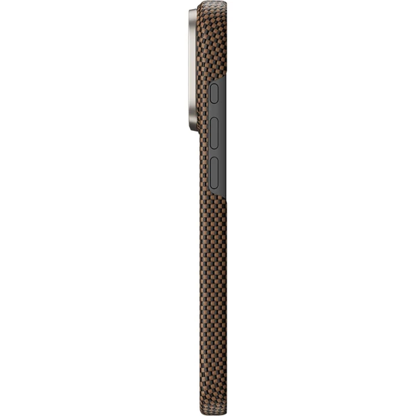 Benks ArmorTint Kevlar MagSafe kryt iPhone 17 Pro DawnLight Gold - Pouzdra - Obrázek QACK000K01