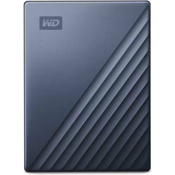WD My Passport ULTRA 5TB USB-C Modrý externí 2,5" disk WDBFTM0050BBL-WESN Modrá