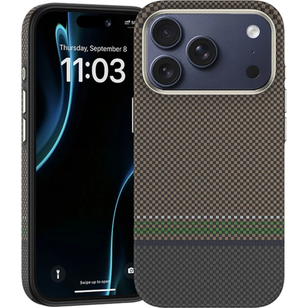 Benks ArmorPro 600D Kevlar MagSafe kryt iPhone 17 Pro Max Prestige - Pouzdra - Obrázek QBCK000K01