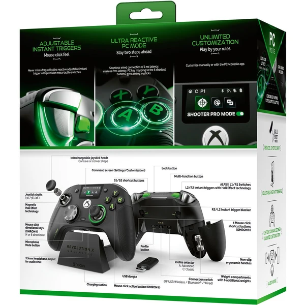 Nacon herní ovladač Revolution X Unlimited (XBOX/PC) - Herní ovladače - Obrázek QBMF000J01