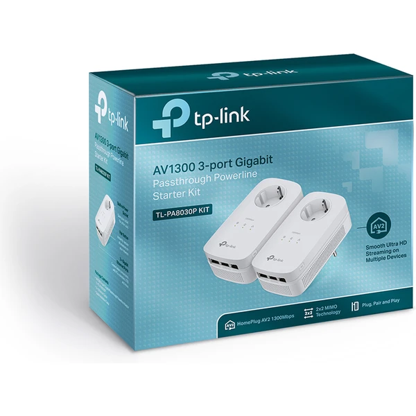 TP-Link TL-PA8030PKIT Powerline sada - Powerline - Obrázek QBMFF00101