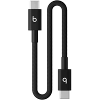 Apple Beats USB-C/USB-C napájecí kabel 60W 20cm sytě černý - Kabely a redukce