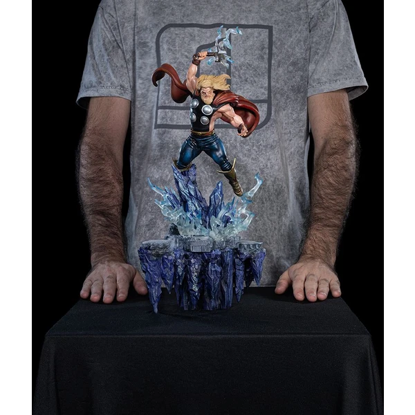 Soška Iron Studios Marvel: Infinity Gauntlet Diorama - Thor Deluxe BDS Art Scale 1/10 - Sochy a sošky - Obrázek QBX1000N01