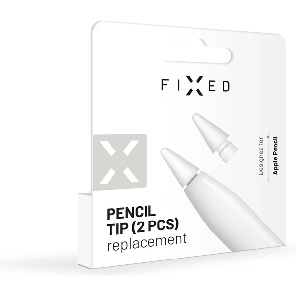 FIXED Pencil Tips náhradní hroty Apple Pencil 2ks bílé - Náhradní díly - Obrázek QBXQ000501